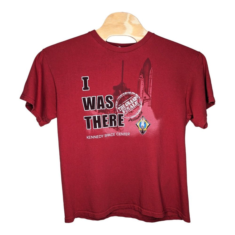Kennedy Space Center T Shirt Large I Was There The Grand Finale Atlantis STS-135